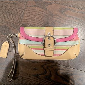 Authentic Coach Wristlet